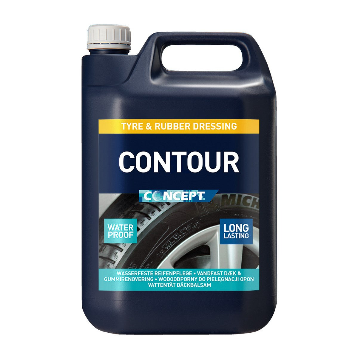 CONTOUR - Reifenpflege & Gummipflege All-in-One